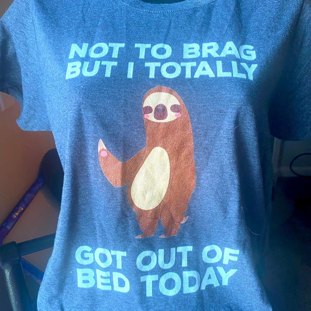 NWOT M Sloth T-Shirt